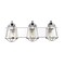 Z-Lite Mariner 3 Light Vanity, Chrome And Clear Seedy 444-3V-CH - alternate 4